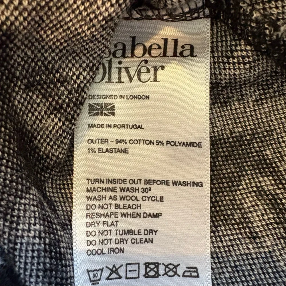 Isabella Oliver Women's Maternity Houndstooth Sheath Dress, Sz 3 / US 8 - Picture 10 of 11